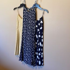 Old Navy Summer Spaghetti Strap Dresses (3) Size Medium